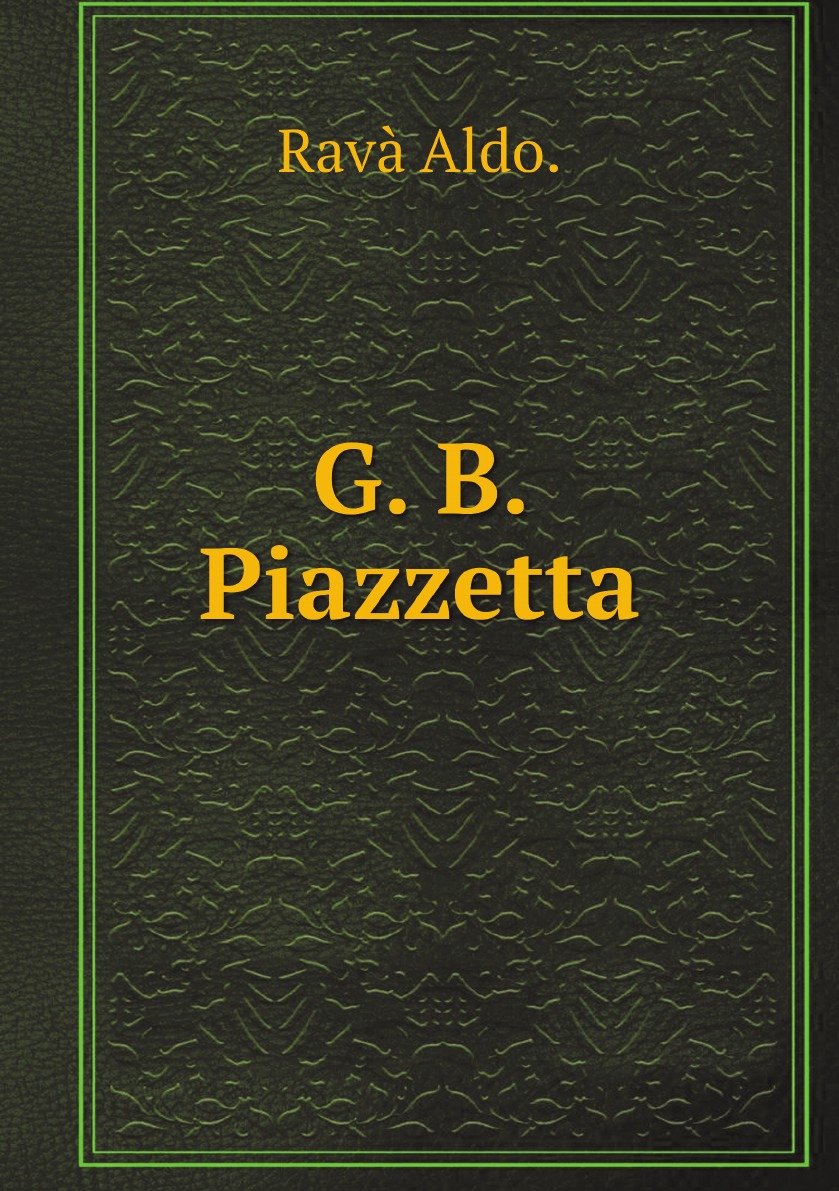 

G. B. Piazzetta