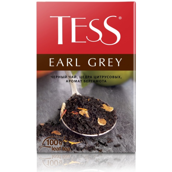 

Чай Tess Earl Grey черный 100гр, 0644-15