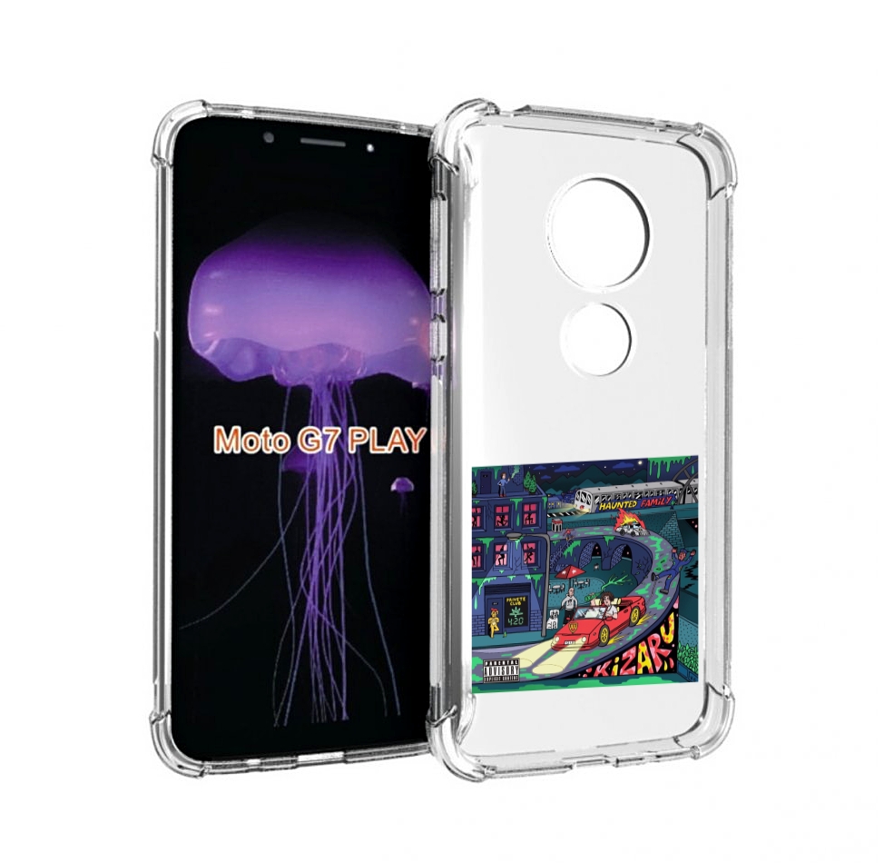 

Чехол MyPads Яд (альбом Kizaru) для Motorola Moto G7 Play, Прозрачный, Tocco