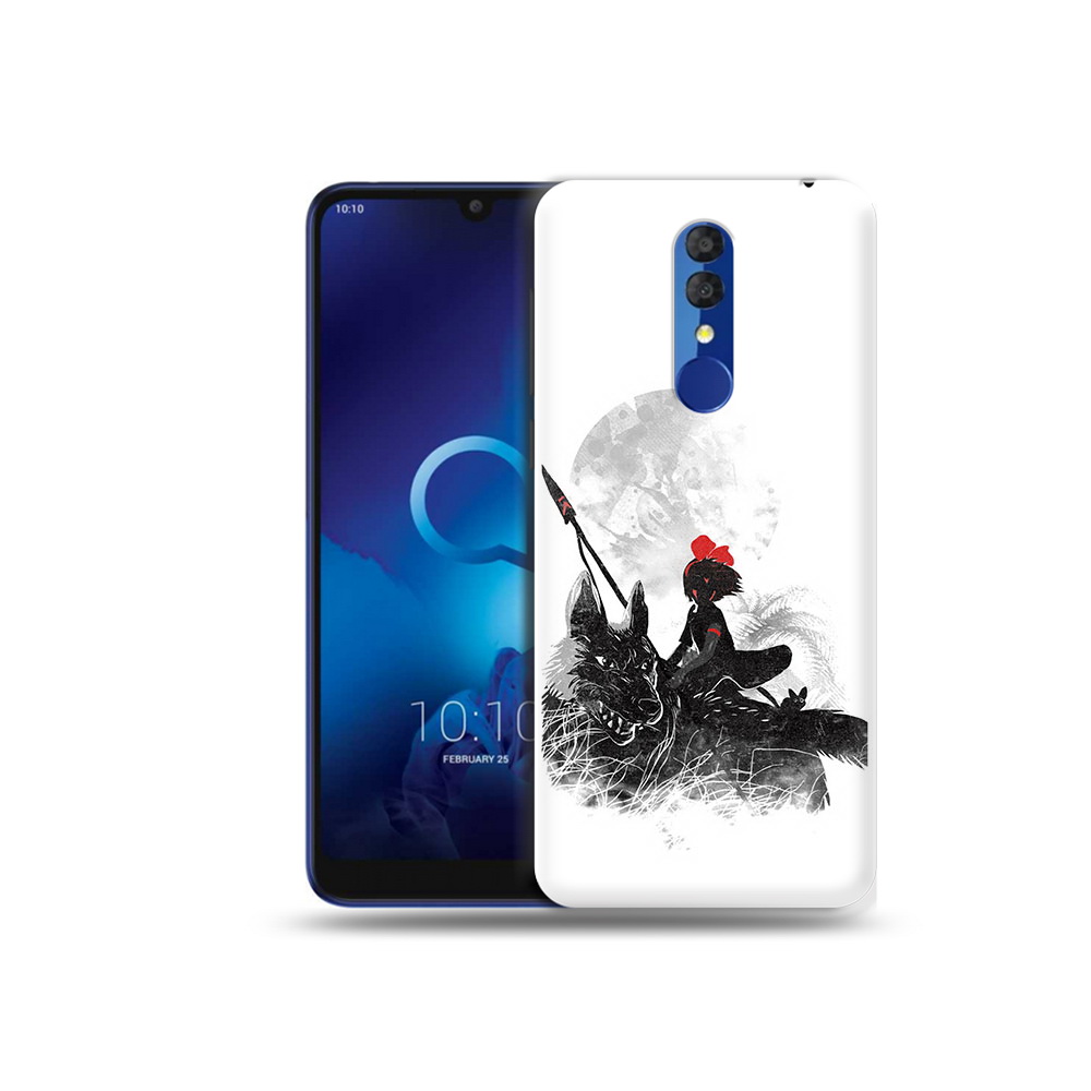 

Чехол MyPads Tocco для Alcatel 3L 5039D (2019) мононоке (PT227139.667.481), Прозрачный, Tocco