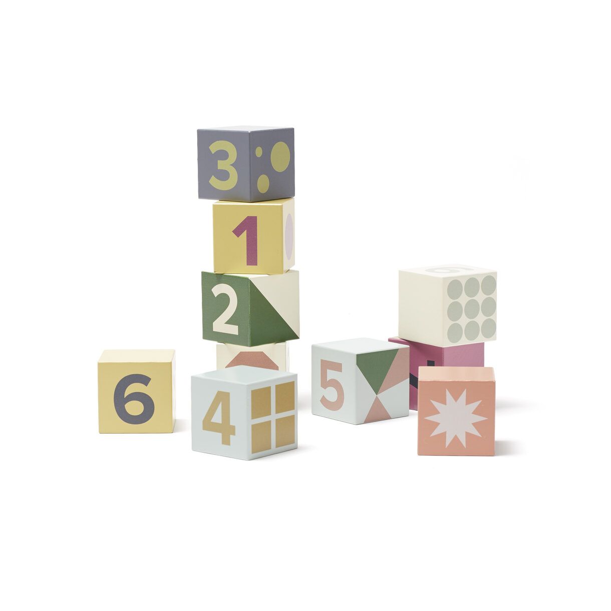 фото Набор кубиков с цифрами kid's concept серия edvin