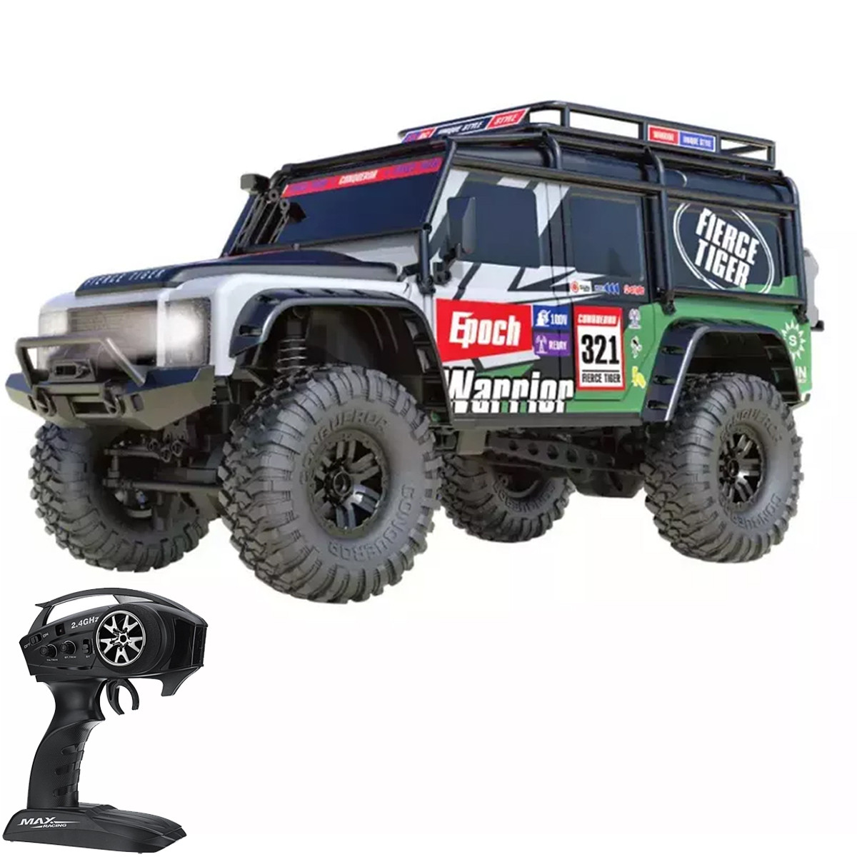 

Радиоуправляемый краулер HB Fierce Tiger 47.4 см, 4WD, 1:10 HB ZP1006