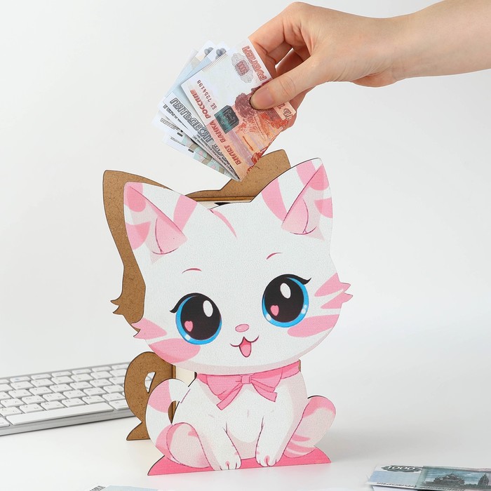 

Копилка на мечту Котик 10243864, 172х110х231 мм