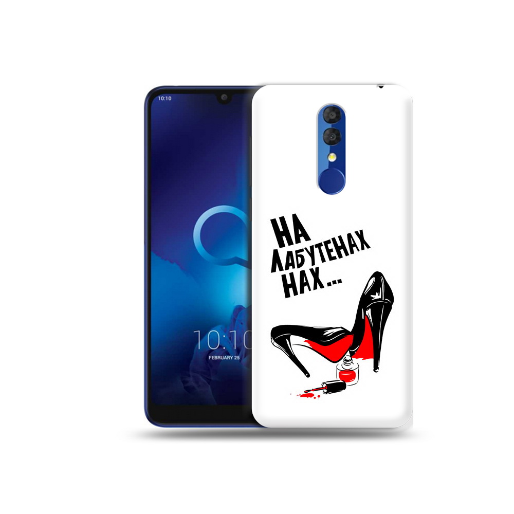 

Чехол MyPads Tocco для Alcatel 3L 5039D (2019) на лабутенах (PT227139.667.493), Прозрачный, Tocco