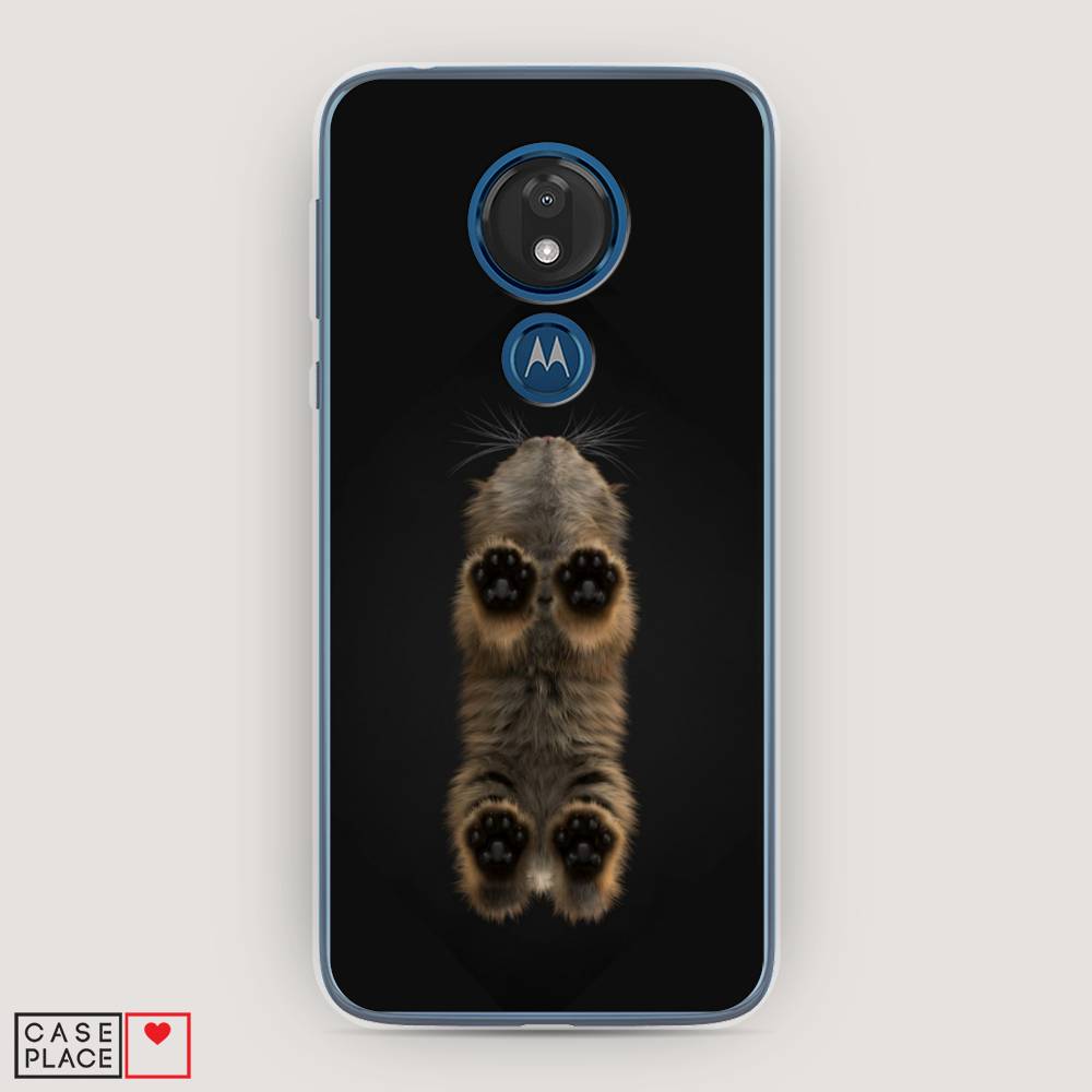 

Чехол Awog на Motorola Moto G7 / Моторола Мото G7 "Кошачьи лапки", Разноцветный, 241150-1