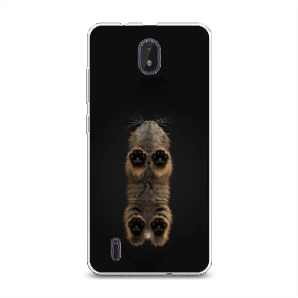 

Чехол Awog на Nokia C01 Plus / Нокиа C01 Плюс "Кошачьи лапки", Разноцветный, 125250-1