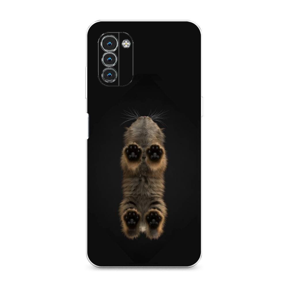 

Чехол Awog на Nokia G21 / Нокиа G21 "Кошачьи лапки", Разноцветный, 125050-1