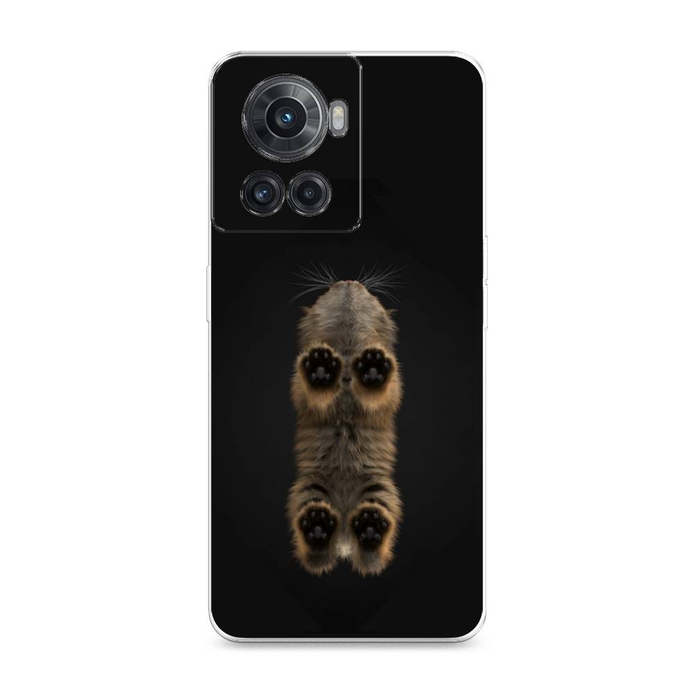 

Чехол Awog на OnePlus 10R / ВанПлас 10R "Кошачьи лапки", Разноцветный, 152950-1