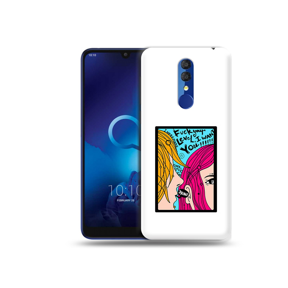 

Чехол MyPads Tocco для Alcatel 3L 5039D (2019) Выпьем (PT227139.667.51), Прозрачный, Tocco