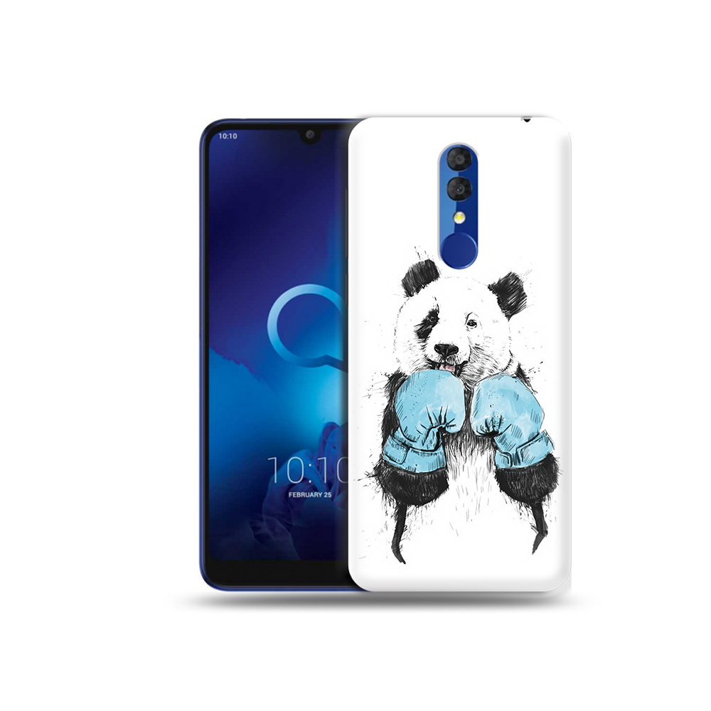 

Чехол MyPads Tocco для Alcatel 3L 5039D (2019) панда боксер (PT227139.667.531), Прозрачный, Tocco