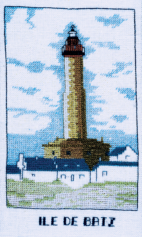 

Набор для вышивания LE BONHEUR DES DAMES PHARE “ILE DE BATZ” (Маяк Иль до Бац) арт.1982, _Наборы для вышивки