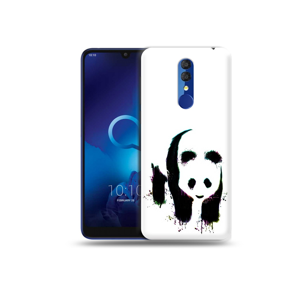 

Чехол MyPads Tocco для Alcatel 3L 5039D (2019) панда в акварели (PT227139.667.532), Прозрачный, Tocco
