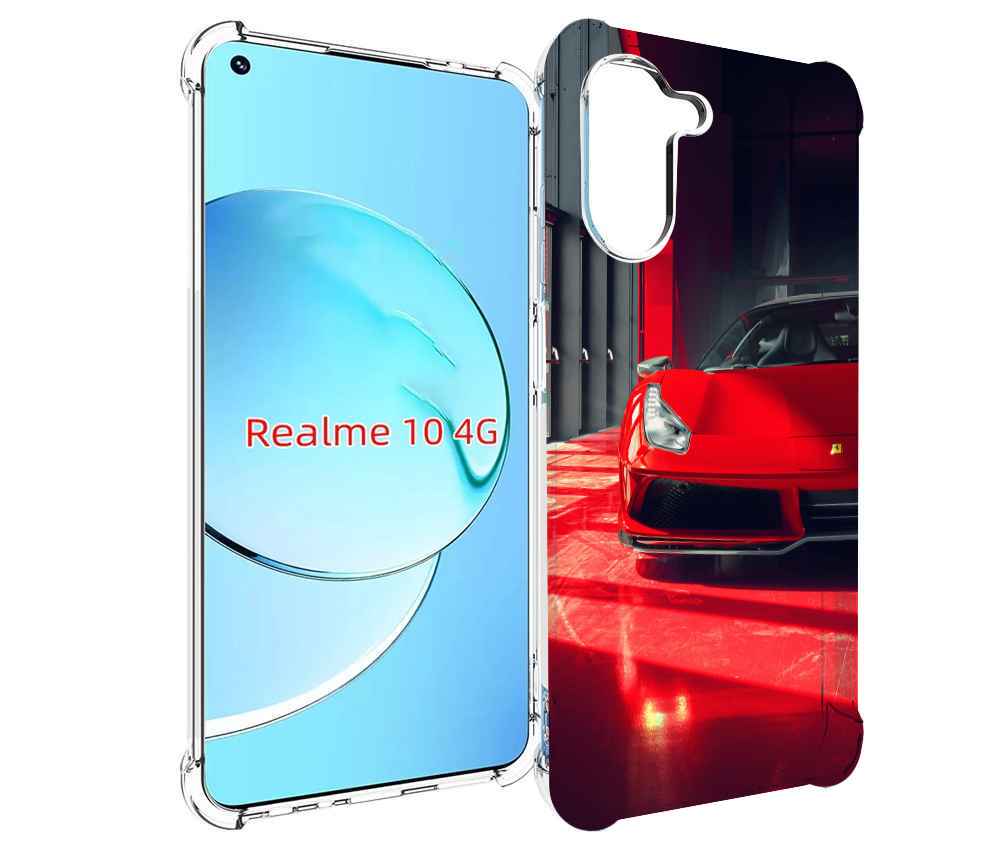 

Чехол MyPads ферра для Realme 10, Прозрачный, Tocco