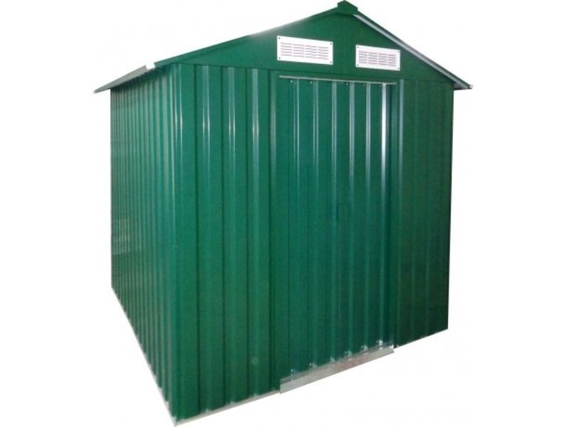 

Металлический сарай GreenStorage Арчер B зелёный, Зеленый, Арчер B