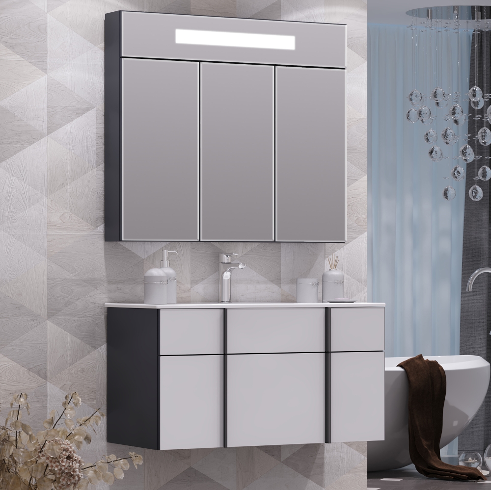 

Opadiris Мебель для ванной Opadiris Кристалл 90