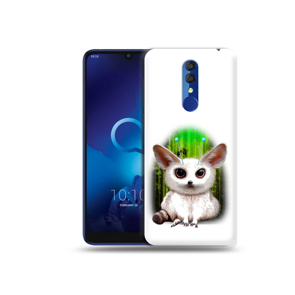 

Чехол MyPads Tocco для Alcatel 3L 5039D (2019) пушистое животное (PT227139.667.560), Прозрачный, Tocco