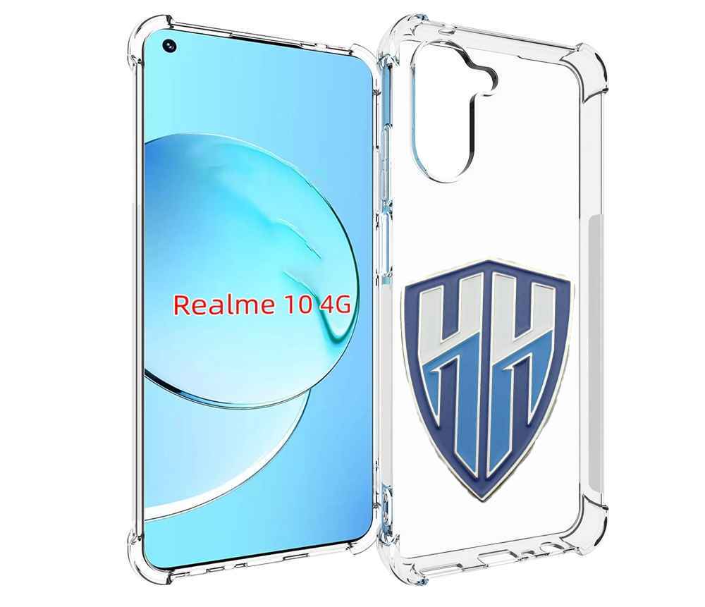 

Чехол MyPads фк нижнии новгород мужской для Realme 10, Прозрачный, Tocco