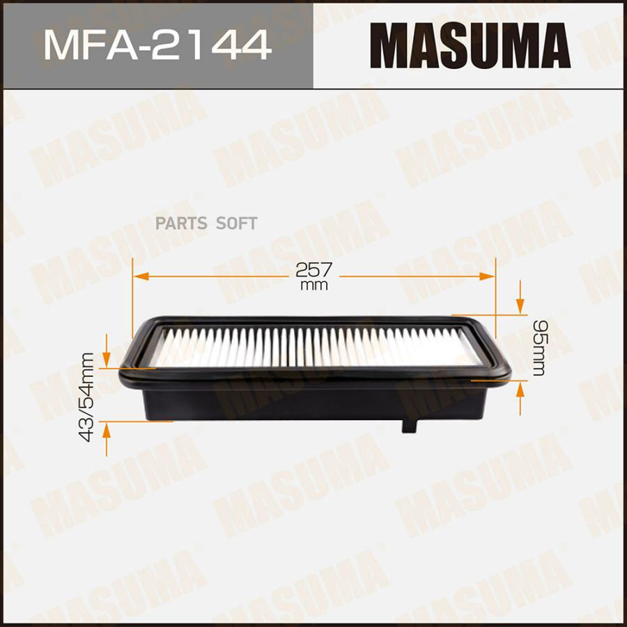 

MASUMA 'MFA2144 Фильтр возд.NISSAN NOTE 12=> 1шт