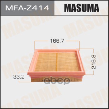 

MASUMA 'MFAZ414 Фильтр возд.MAZDA 2 03=> 1шт