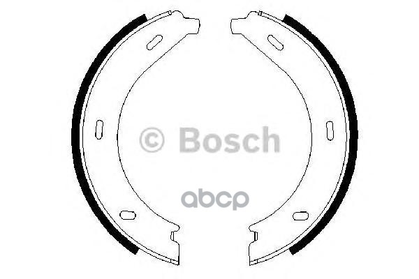 

Тормозные колодки Bosch барабанные 0986487605