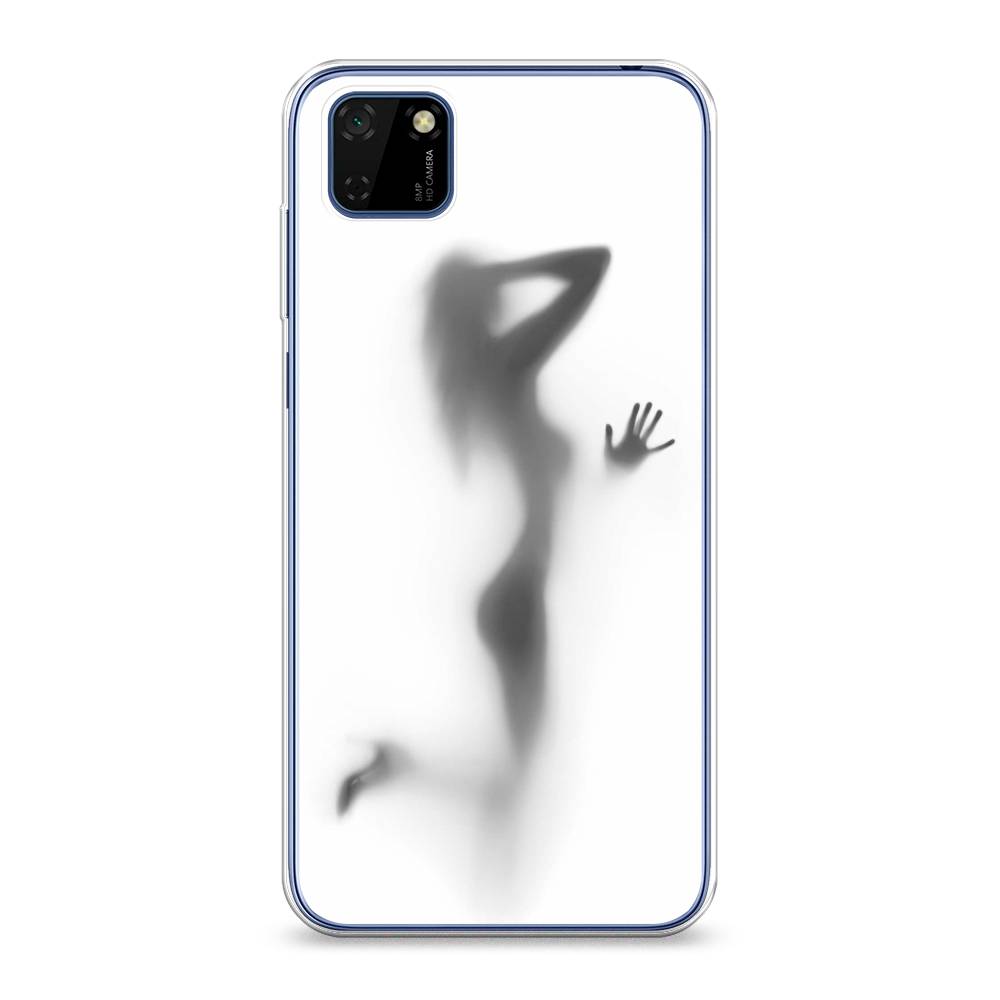 

Чехол Awog на Huawei Y5p "Стекло в душе", Белый;серый;черный, 6103750-7