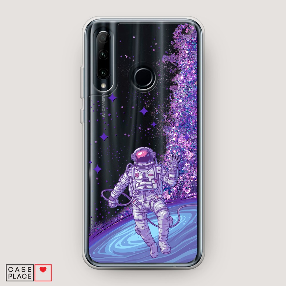

Чехол Awog на Honor 20 lite/10i/P Smart Plus 2019 "Космонавт в открытом космосе", Разноцветный, 69292-1