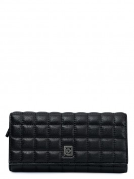 

Кошелёк женский ELEGANZZA 01-00034469, черный, 01-00034469