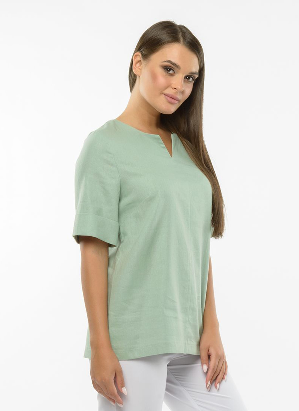 

Блуза женская Каляев 46986 зеленая 42 RU, Зеленый, 46986