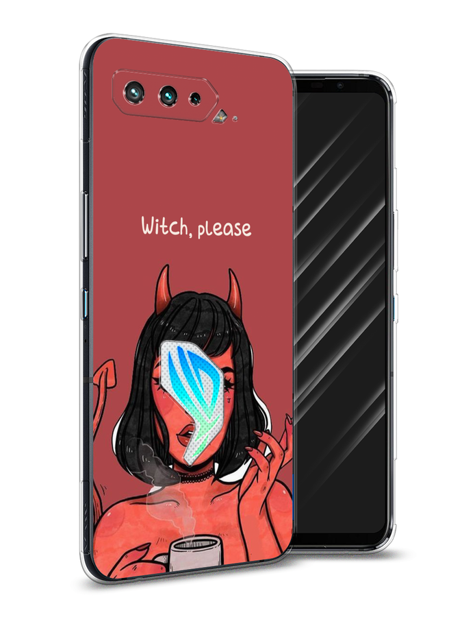 

Чехол Awog на Asus ROG Phone 5S "Evil Girl", Красный;черный, 44550-6
