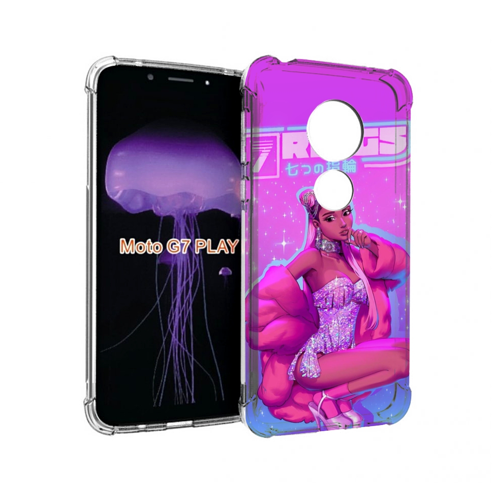 

Чехол MyPads ариана-гранде для Motorola Moto G7 Play, Прозрачный, Tocco