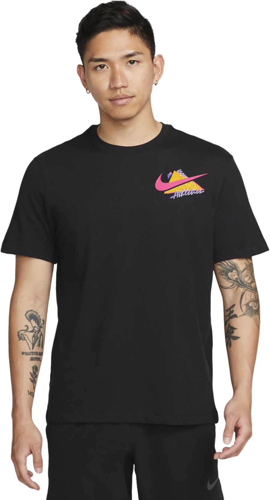 

Футболка мужская Nike DM6259-010 черная S, DM6259-010