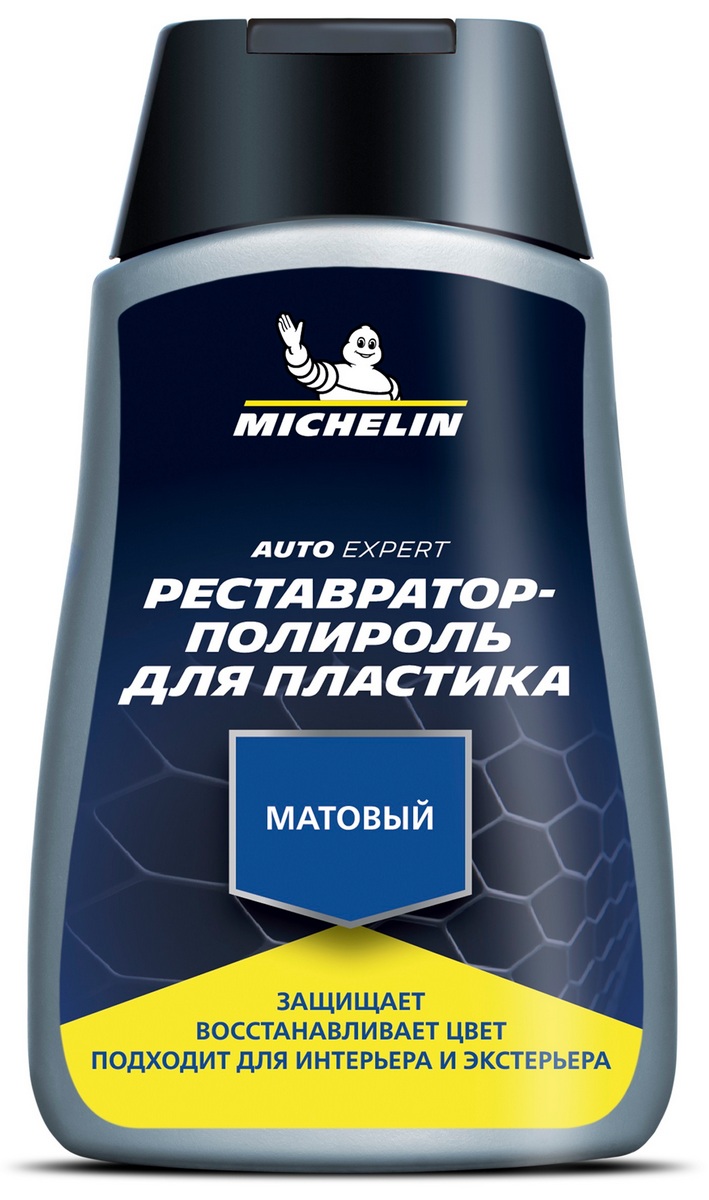 фото Полироль-реставратор для пластика michelin 32200 0,25 л матовый