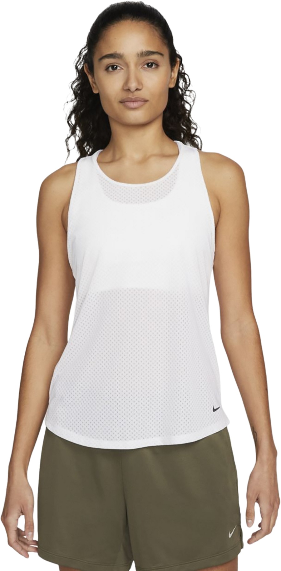 

Майка женская Nike DM9923-100 белая M, DM9923-100