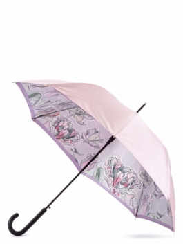 Зонт-трость женский ELEGANZZA 01-00039933 лиловый