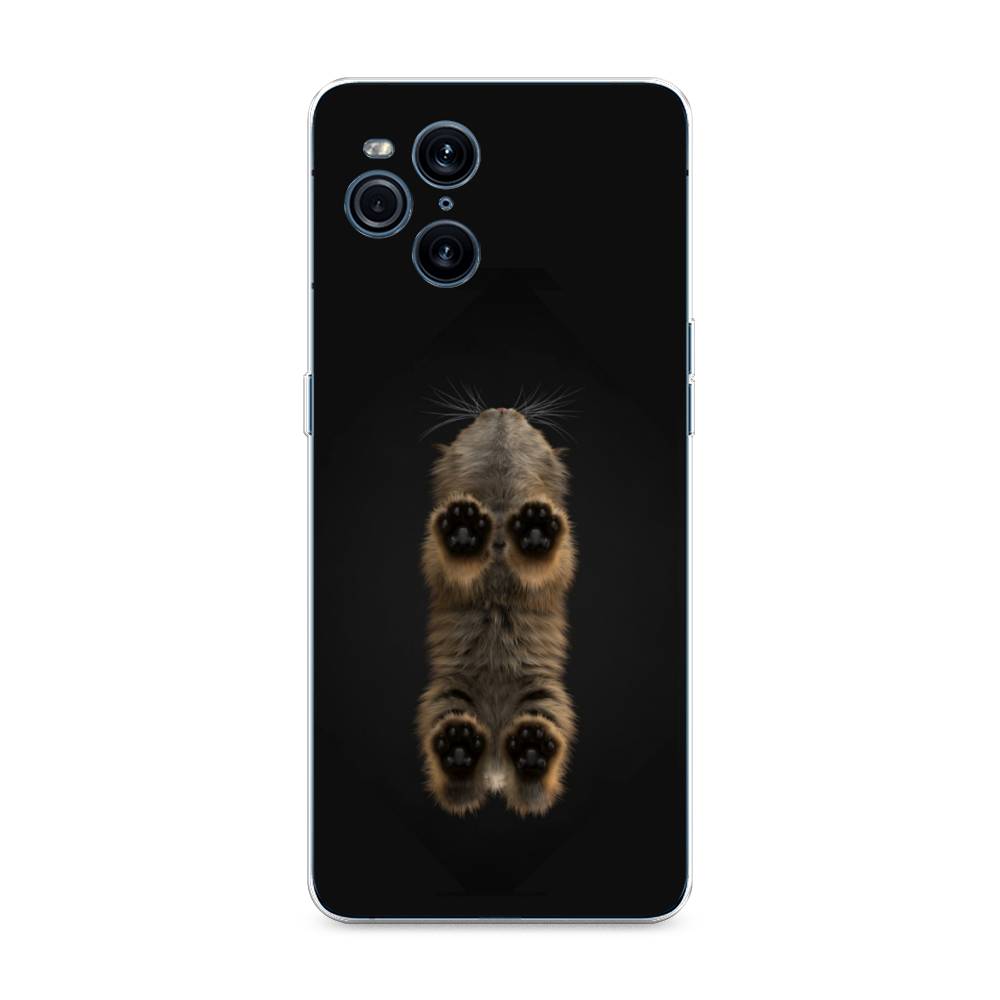 

Чехол Awog на Oppo Find X3 Pro "Кошачьи лапки", Разноцветный, 255750-1