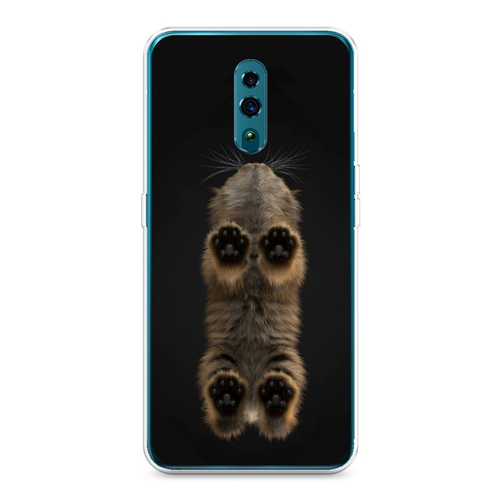 

Чехол Awog на Oppo Reno "Кошачьи лапки", Разноцветный, 250750-1