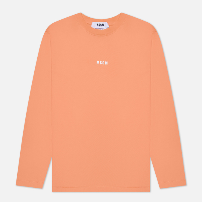 

Женский лонгслив MSGM Classic Micrologo Seasonal оранжевый, Размер L, Classic Micrologo Seasonal-1