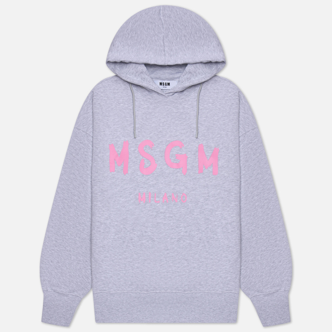 

Женская толстовка MSGM MSGM Milano Hoodie серый, Размер XS, MSGM Milano Hoodie
