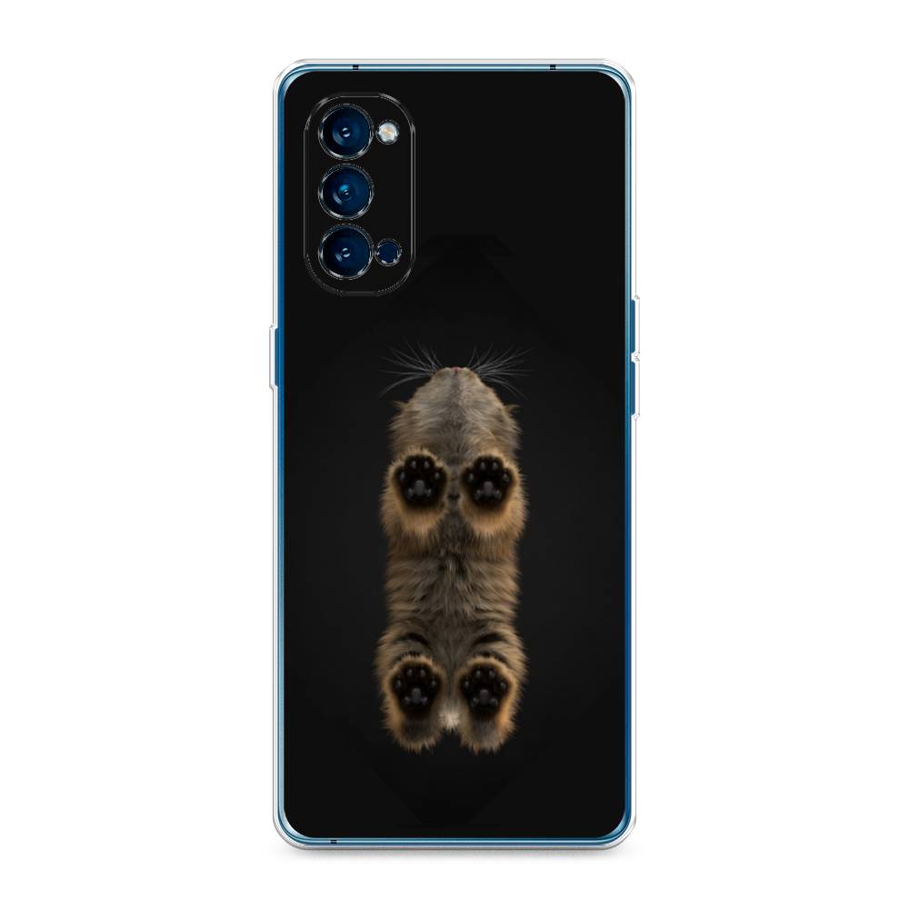 

Чехол Awog на Oppo Reno 4 Pro 5G "Кошачьи лапки", Разноцветный, 253750-1