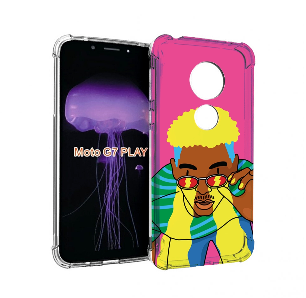 

Чехол MyPads бразилец для Motorola Moto G7 Play, Прозрачный, Tocco