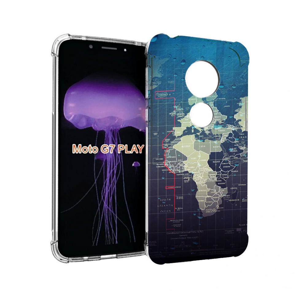 

Чехол MyPads бункер-анклава для Motorola Moto G7 Play, Прозрачный, Tocco