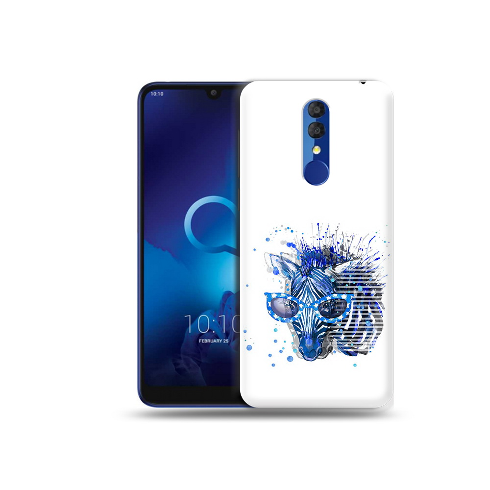

Чехол MyPads Tocco для Alcatel 3L 5039D (2019) расплывчатая зебра (PT227139.667.577), Прозрачный, Tocco
