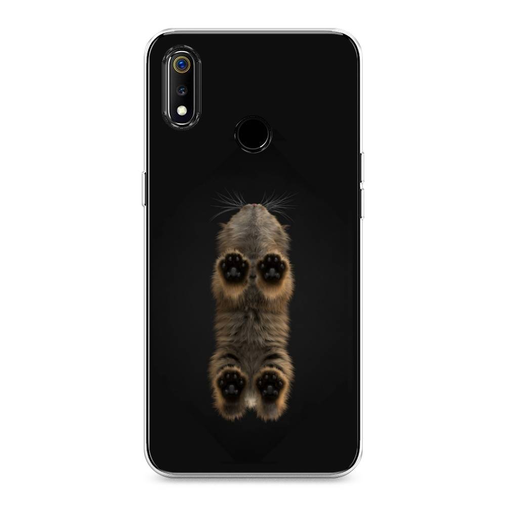 

Чехол Awog на Realme 3 "Кошачьи лапки", Разноцветный, 251050-1