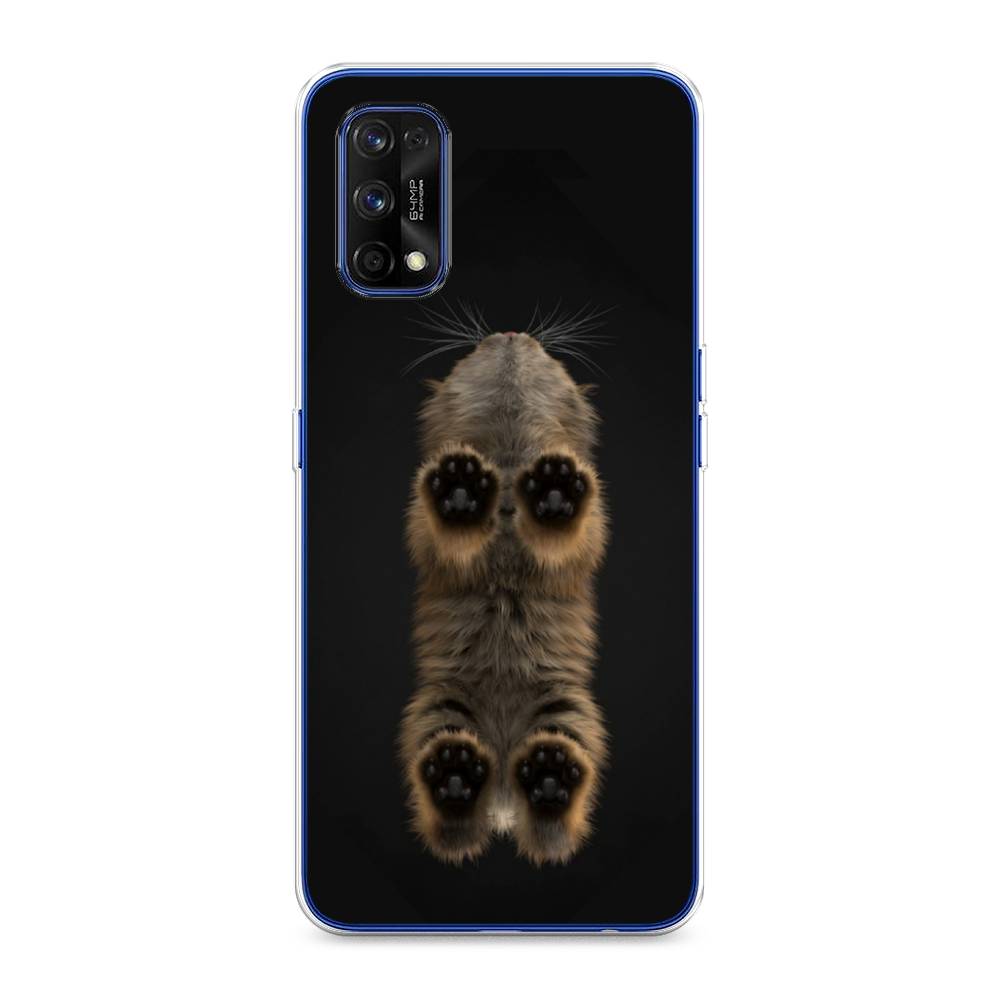 

Чехол Awog на Realme 7 Pro "Кошачьи лапки", Разноцветный, 254050-1