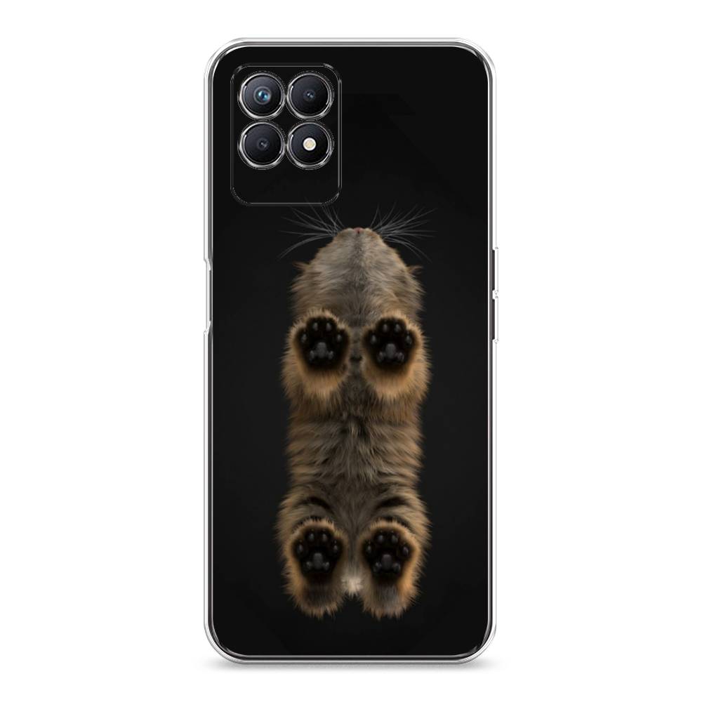 

Чехол Awog на Realme 8i "Кошачьи лапки", Разноцветный, 257350-1