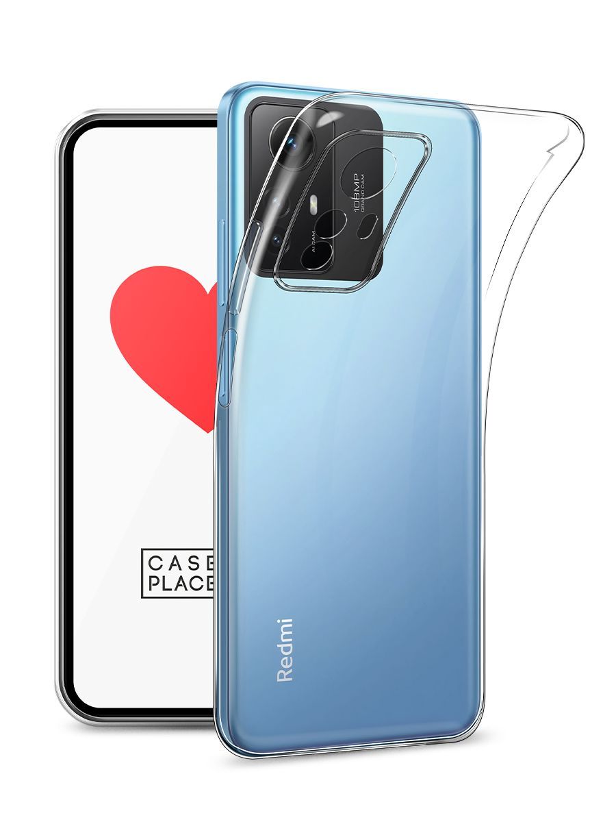 

Чехол на Xiaomi Redmi Note 12S прозрачный, 318950-6