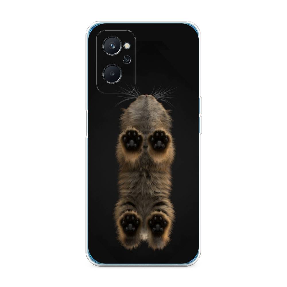 

Чехол Awog на Realme 9i/Oppo A96 4G "Кошачьи лапки", Разноцветный, 258050-1