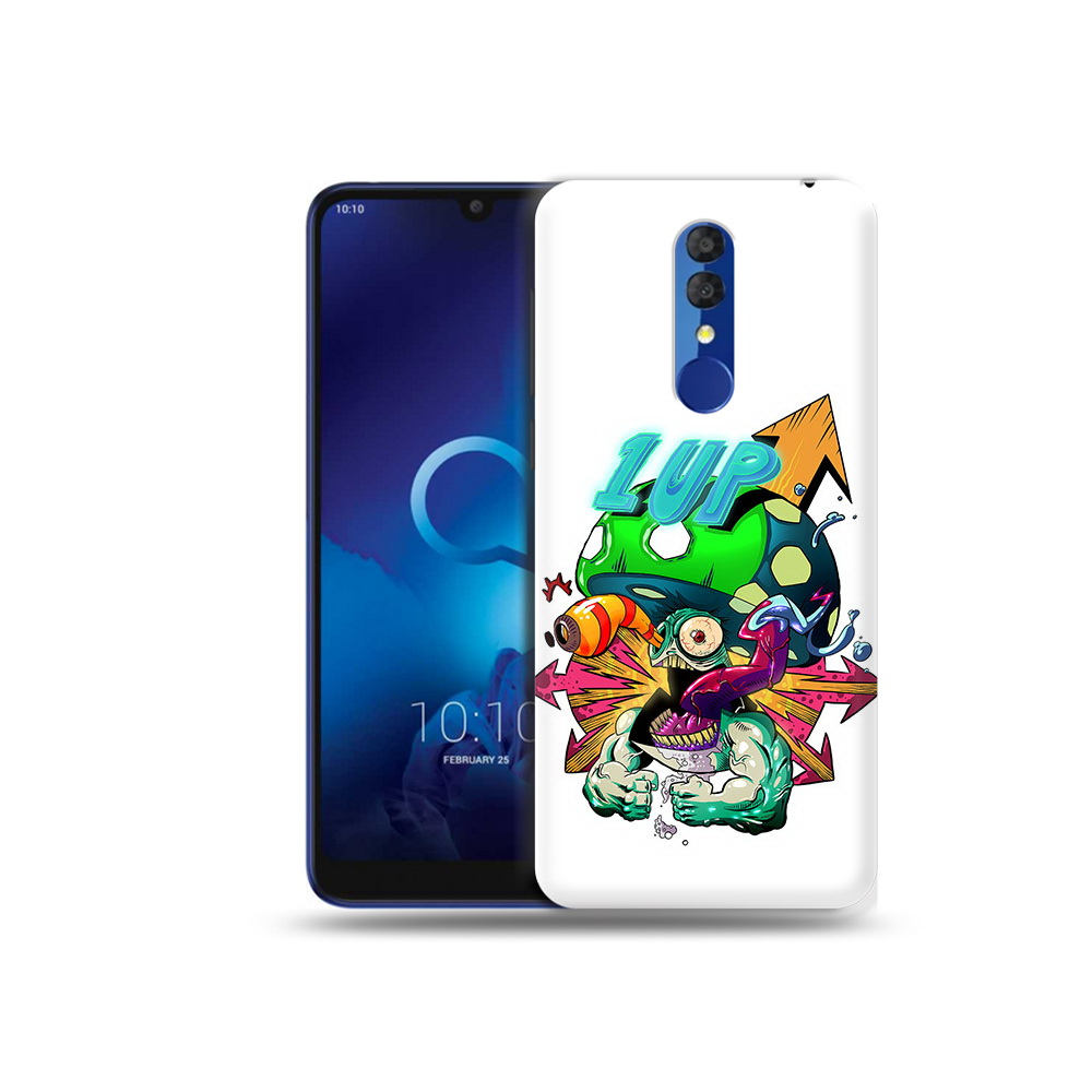

Чехол MyPads Tocco для Alcatel 3L 5039D (2019) сильный гриб абстракция (PT227139.667.599), Прозрачный, Tocco