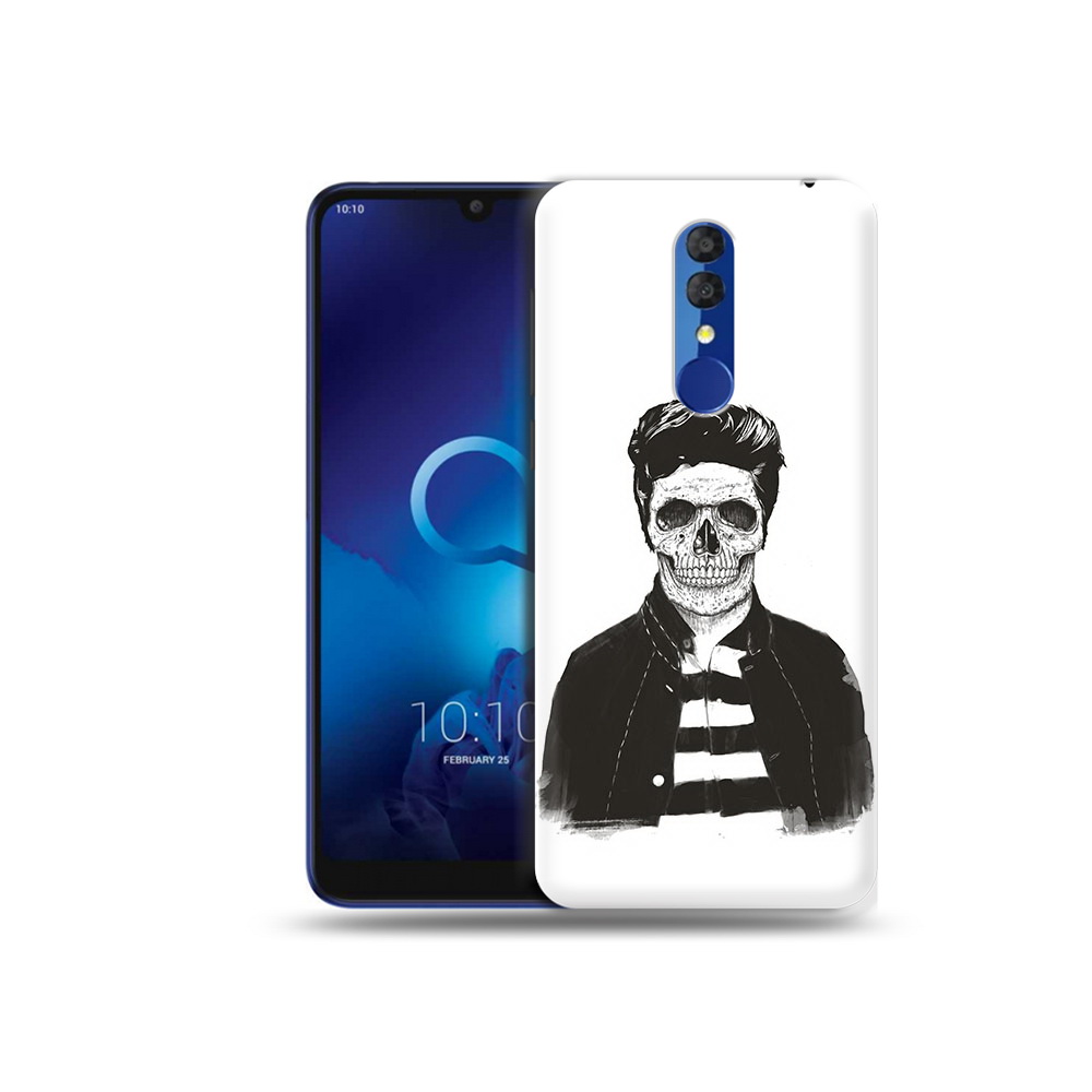 

Чехол MyPads Tocco для Alcatel 3L 5039D (2019) скелет (PT227139.667.604), Прозрачный, Tocco