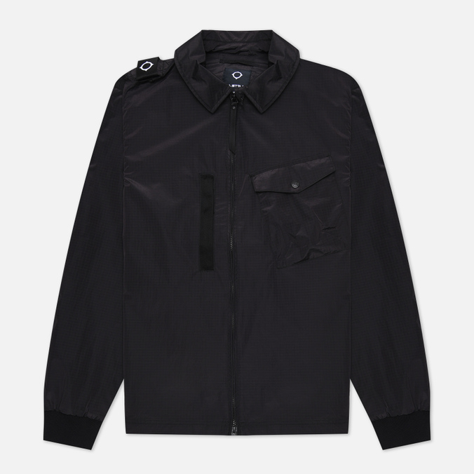 

Мужская куртка ветровка MA.Strum Nylon Grid Overshirt чёрный, Размер XXL, Черный, Nylon Grid Overshirt